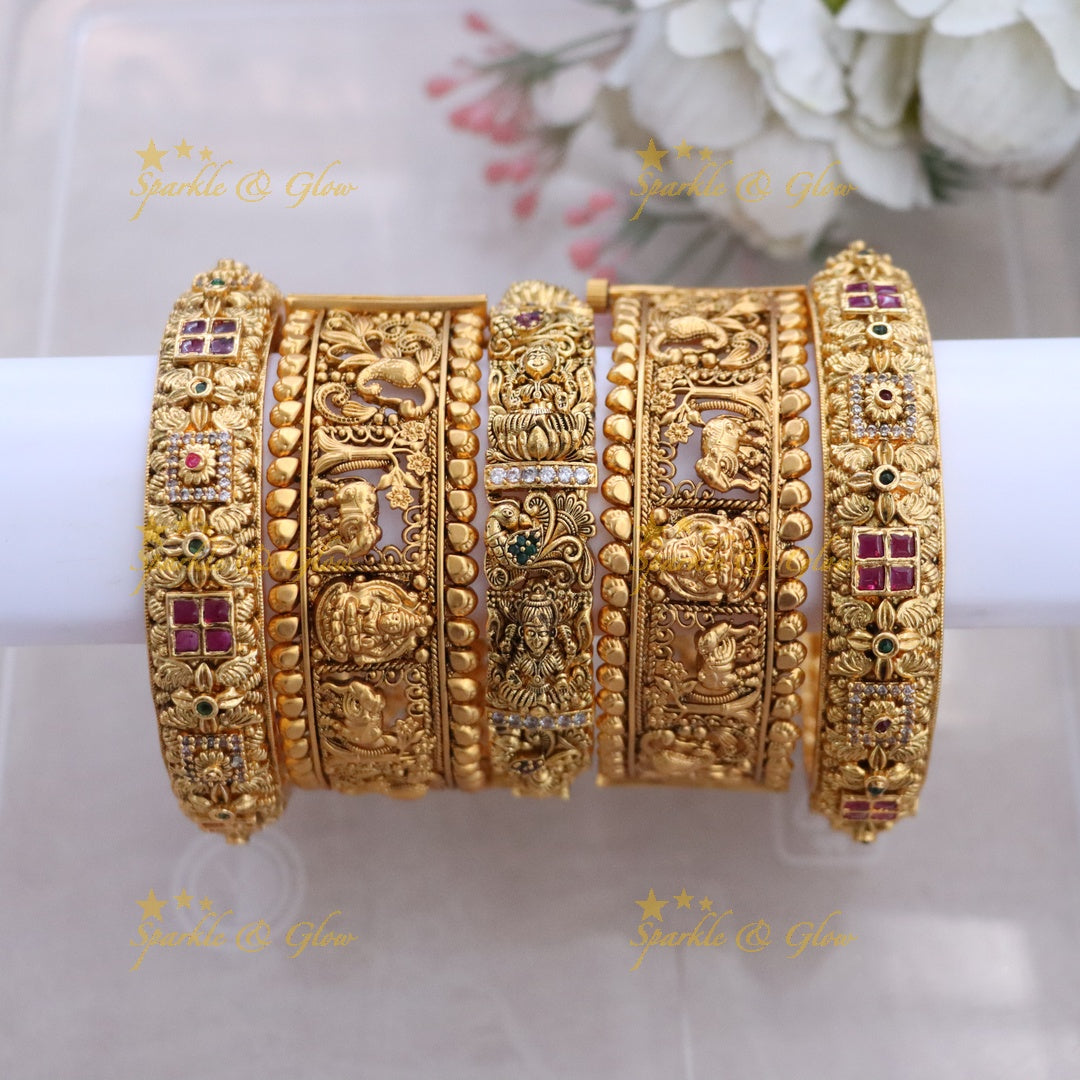Exquisite Gold & Pearl Bangles for Special Occasions