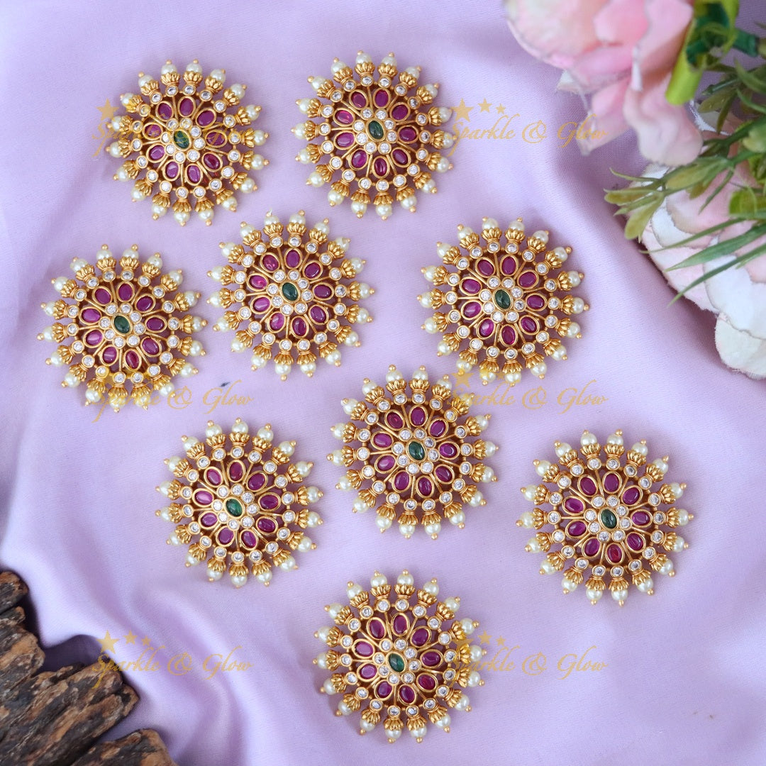 Gold Jadabilla Hair Accessories for Weddings