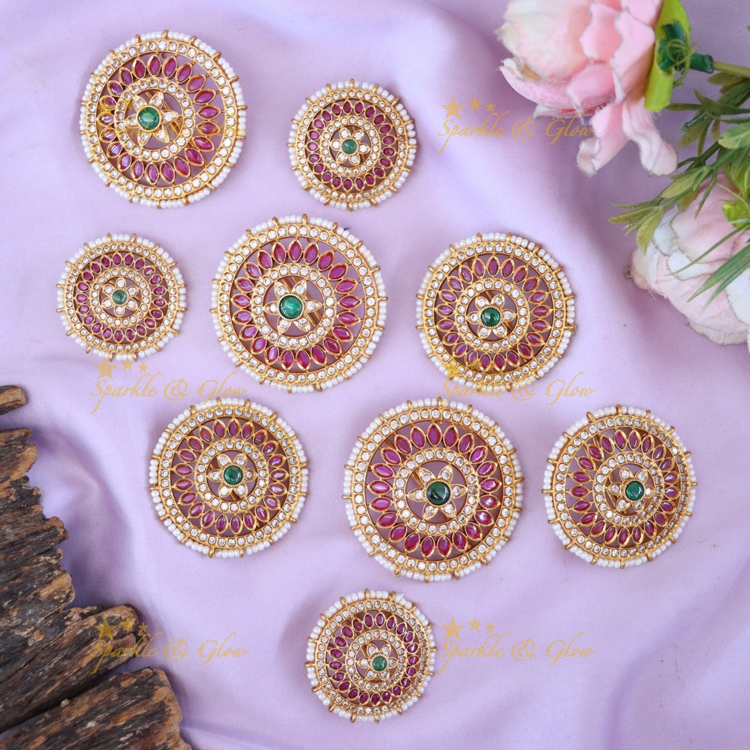 Exquisite Gold Jadabilla Hairpieces for Elegant Weddings
