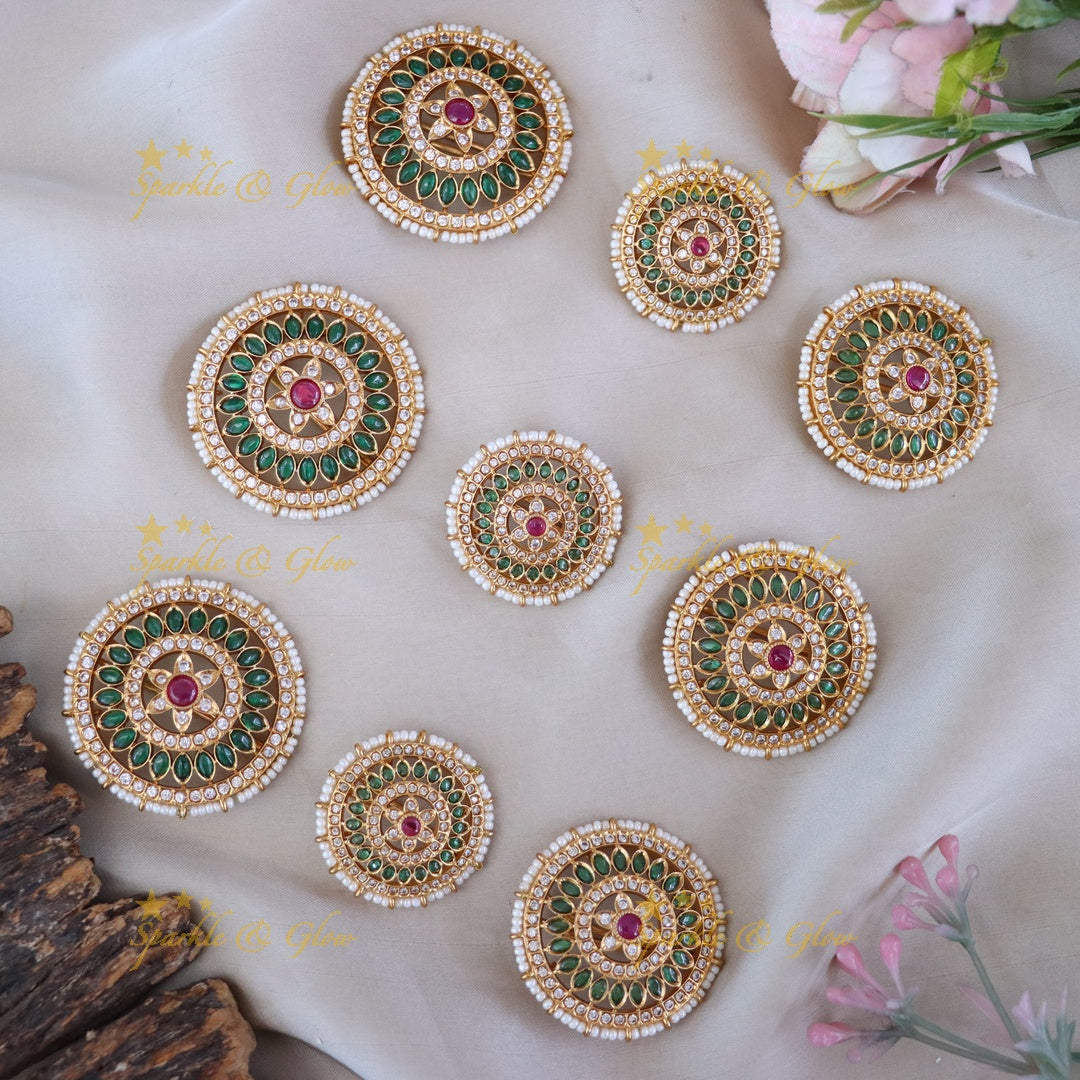 Exquisite Gold Jadabilla Hairpieces for Elegant Weddings