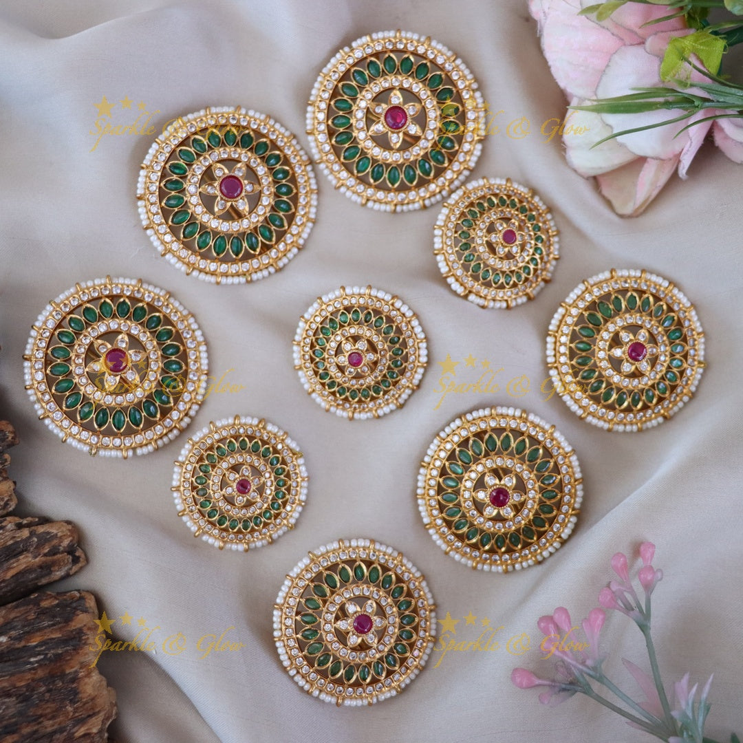 Exquisite Gold Jadabilla Hairpieces for Elegant Weddings