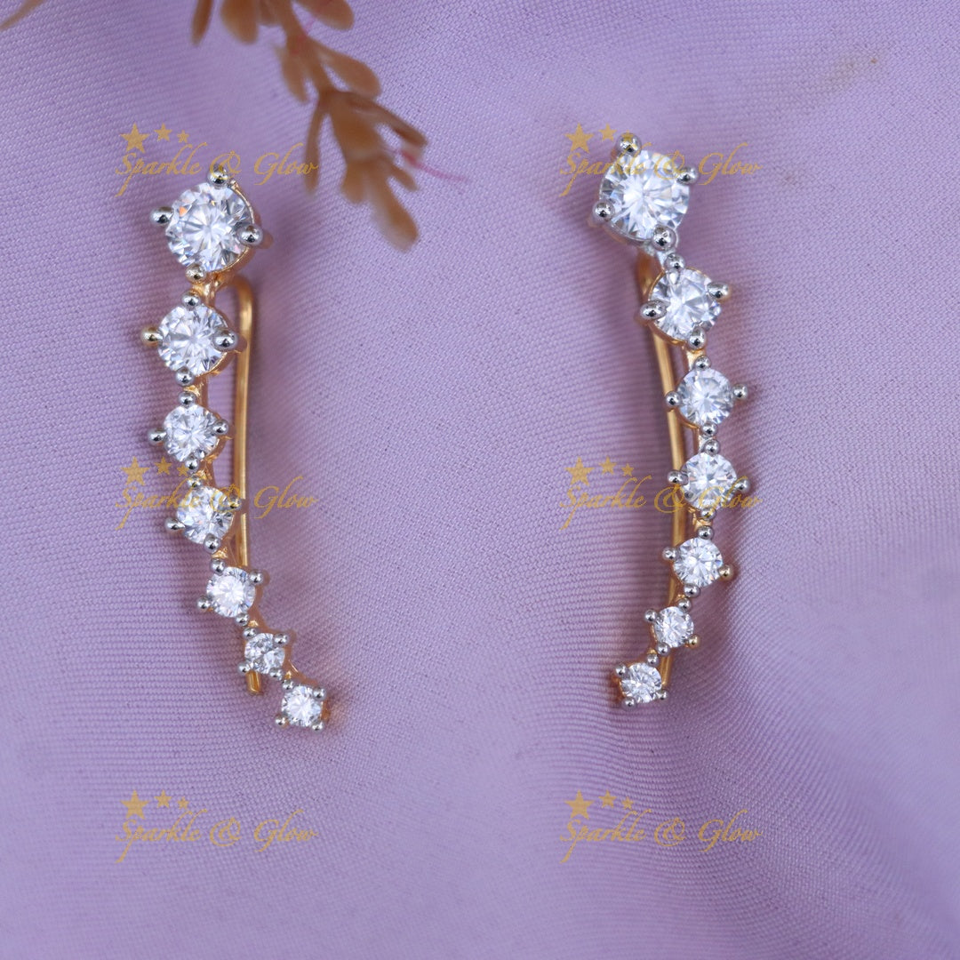 Radiant Gold Earcuffs for Unforgettable Occasions