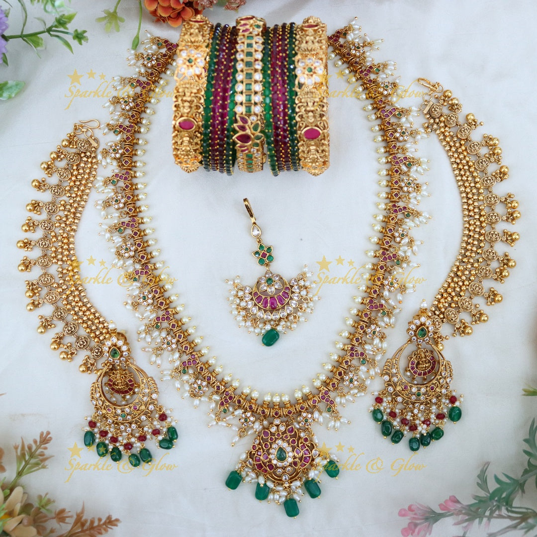 Exquisite Guttapusalu Bridal Jewellery Set