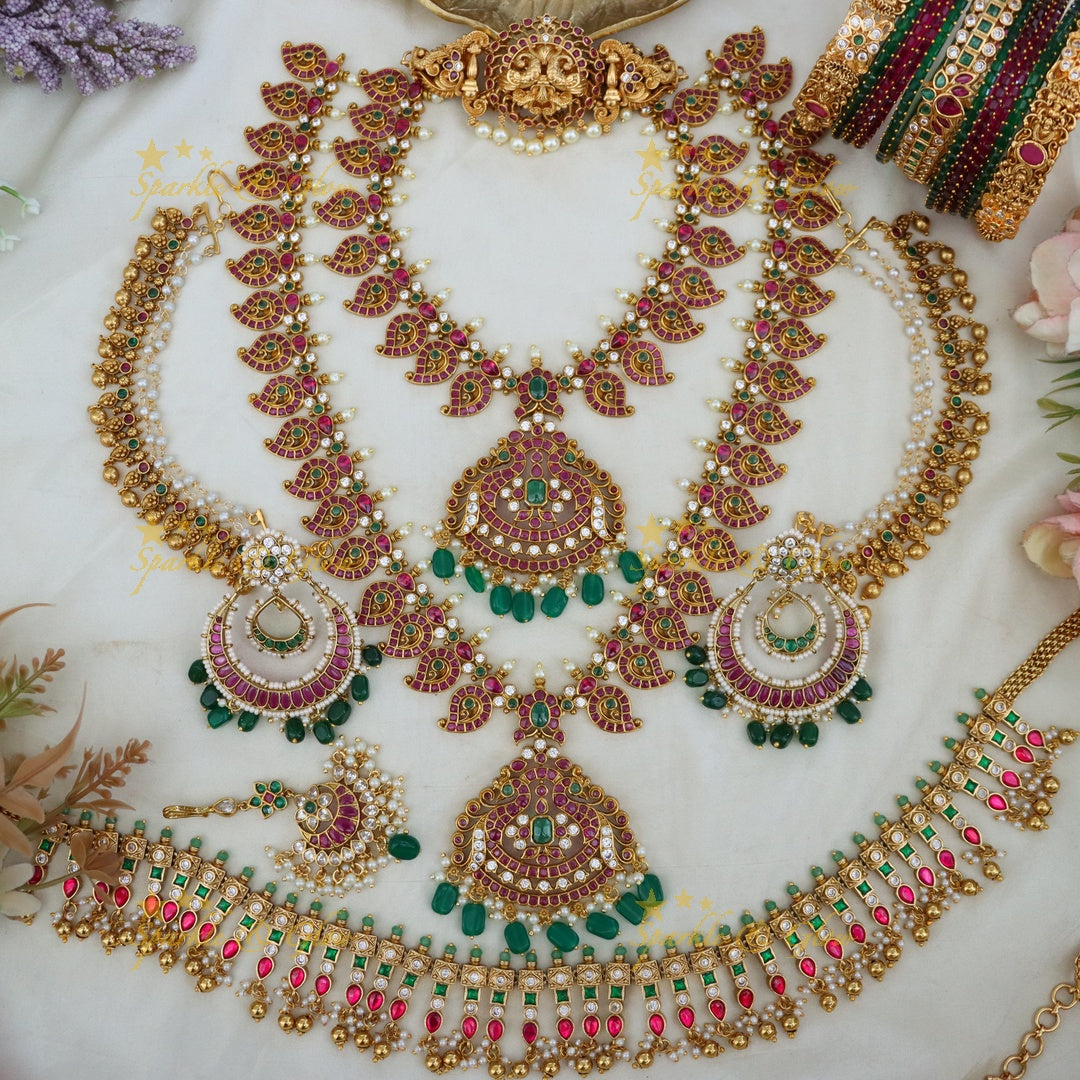 Exquisite Kemp Bridal Jewelry Set for Weddings
