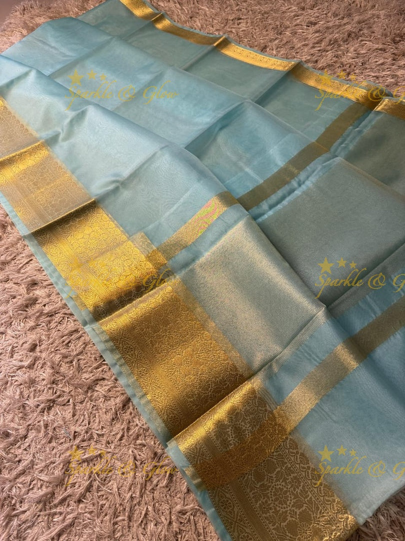 Premium Banarasi Tissue Organza Saree for Weddings