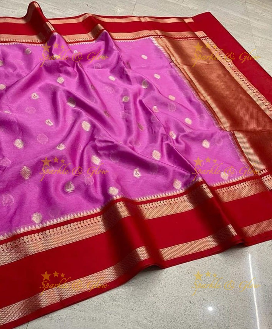 Elegant Banarasi Saree for Festive and Wedding Wear