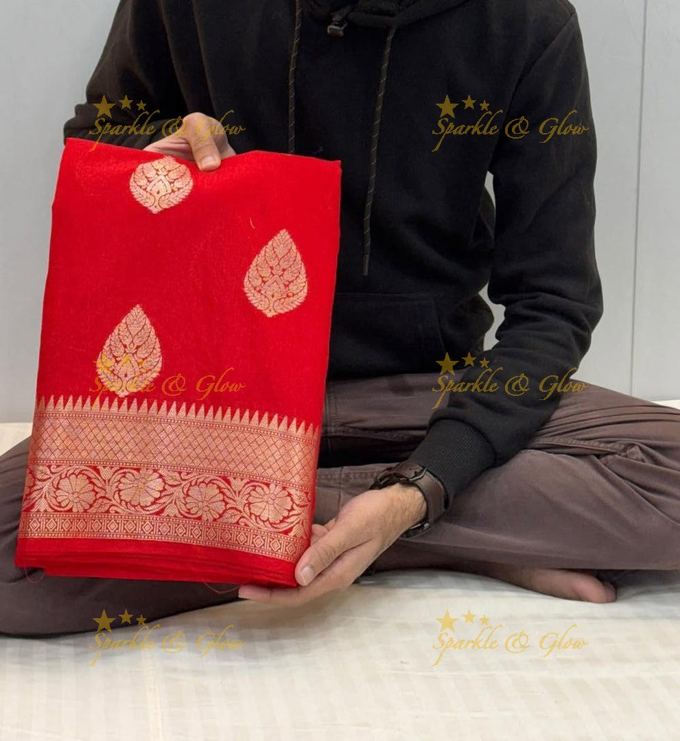 Embellish Your Elegance with Our Banarasi Silk Saree