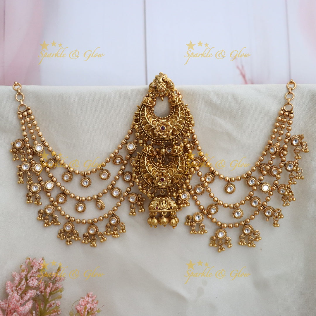 Exquisite Peacock Hair Accessory for Elegant Look