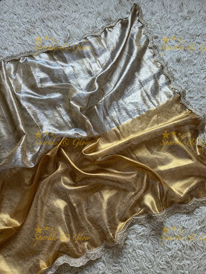 Elegant Tissue Silk Saree for Weddings & Celebrations