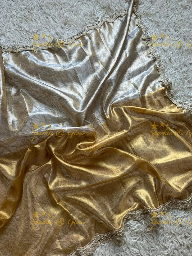 Elegant Tissue Silk Saree for Weddings & Celebrations