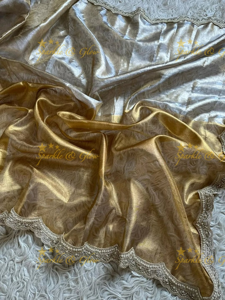 Elegant Tissue Silk Saree for Weddings & Celebrations