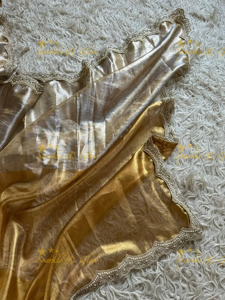 Elegant Tissue Silk Saree for Weddings & Celebrations