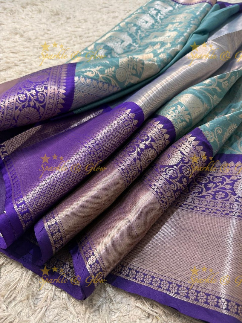 Exquisite Handwoven Banarasi Saree for Special Occasions