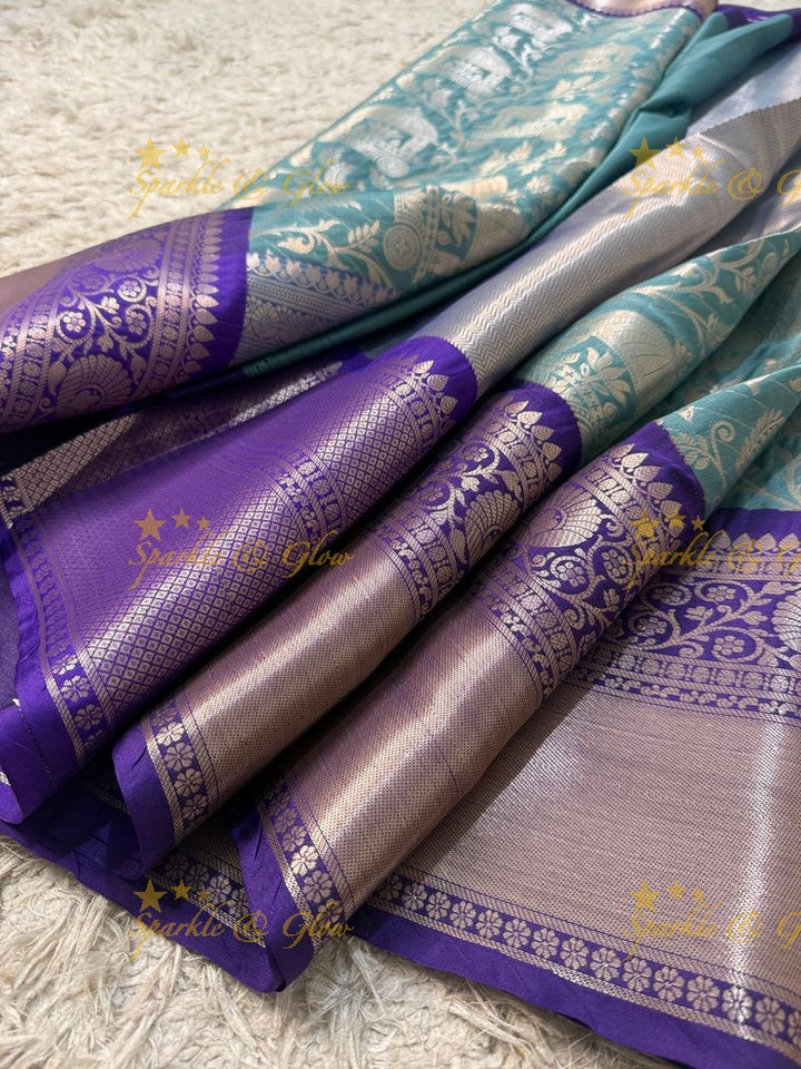 Exquisite Handwoven Banarasi Saree for Special Occasions