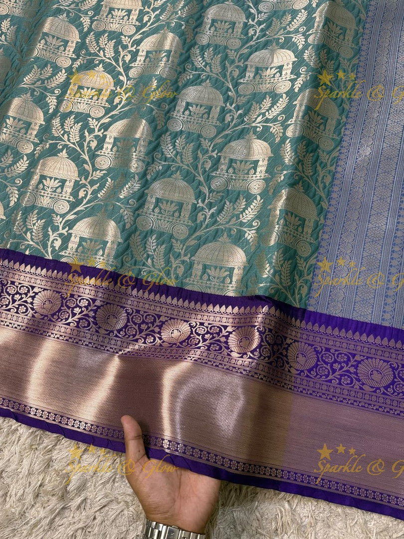 Exquisite Handwoven Banarasi Saree for Special Occasions