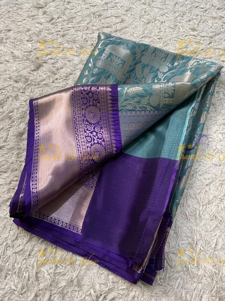 Exquisite Handwoven Banarasi Saree for Special Occasions