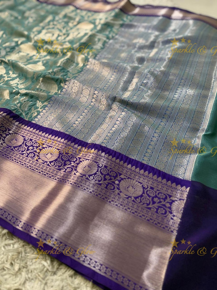 Exquisite Handwoven Banarasi Saree for Special Occasions