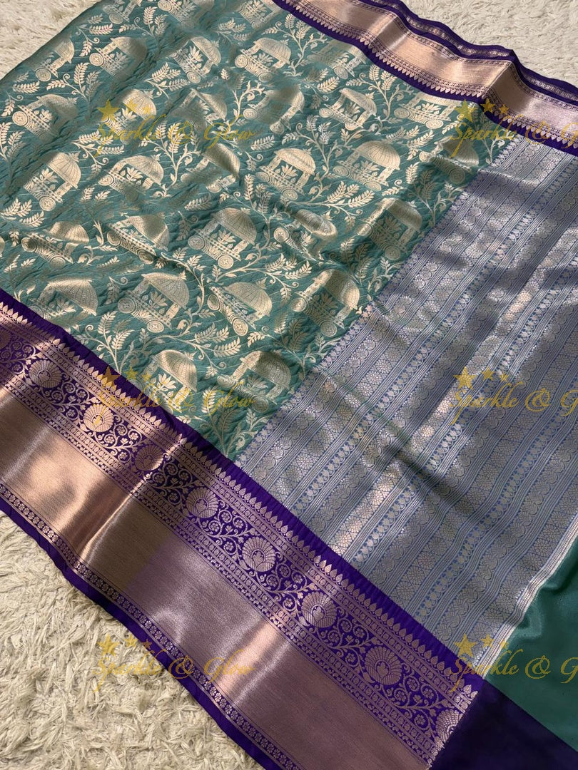 Exquisite Handwoven Banarasi Saree for Special Occasions