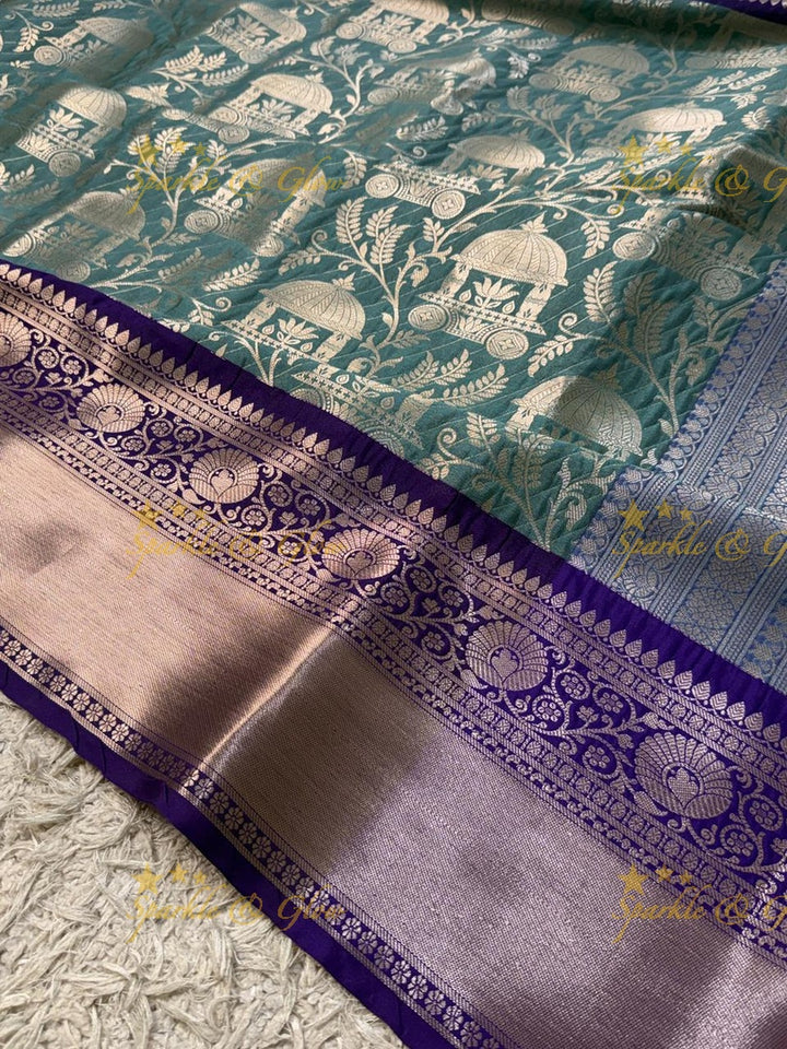 Exquisite Handwoven Banarasi Saree for Special Occasions