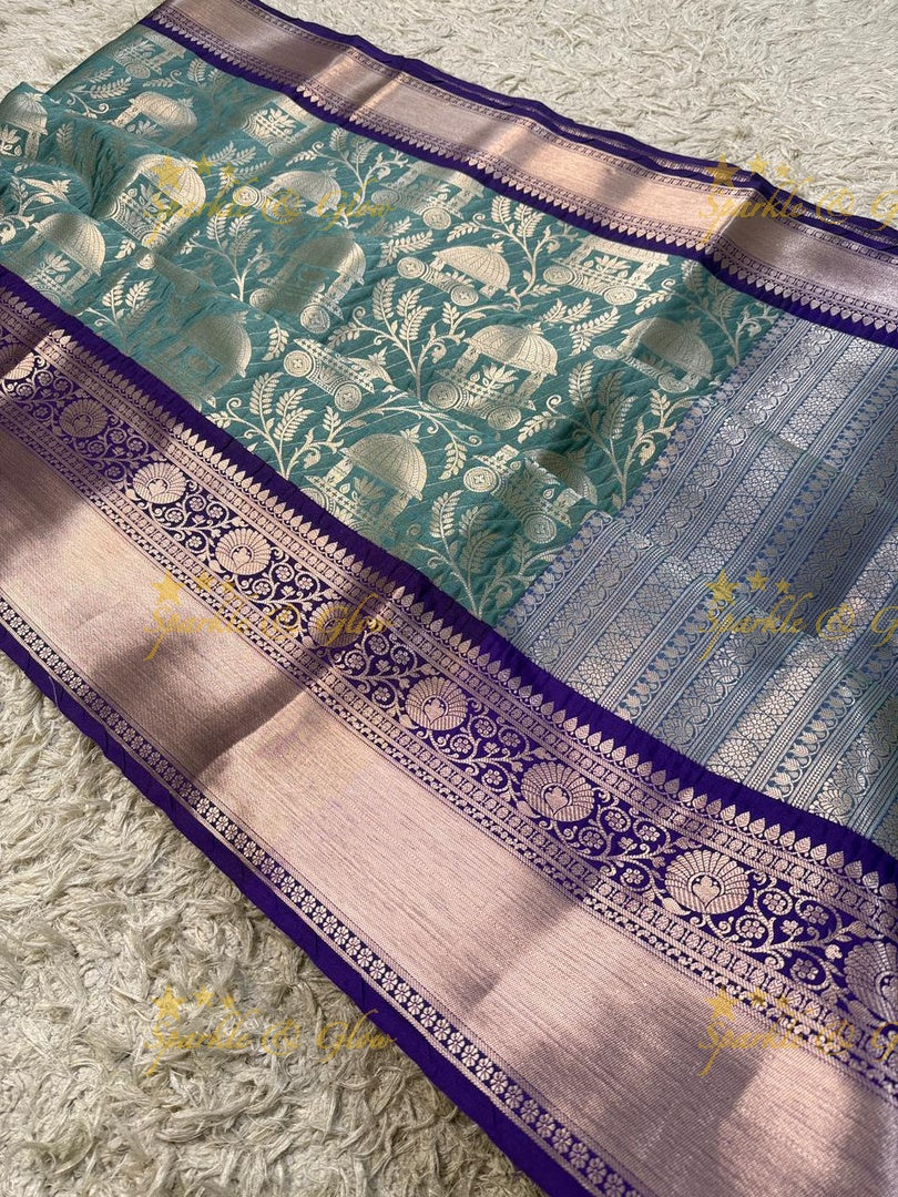 Exquisite Handwoven Banarasi Saree for Special Occasions