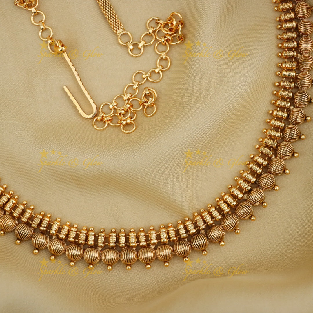 Elegant Gold-Toned Indian Hip Chain for Weddings