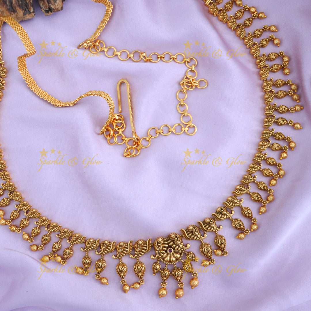 Elegant Gold Plated Hip Chain for Festive Weddings