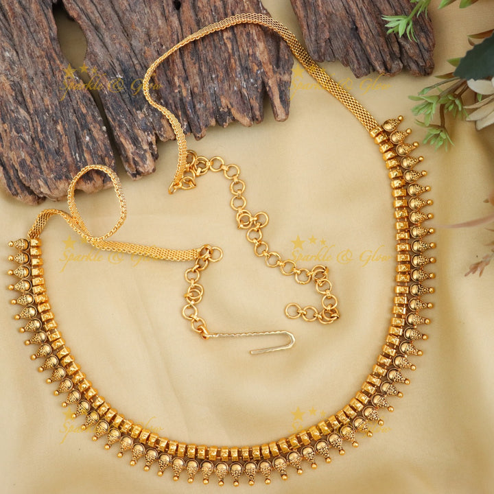 Elegant Gold Plated Hip Chain for Weddings | Sparkle & Glow