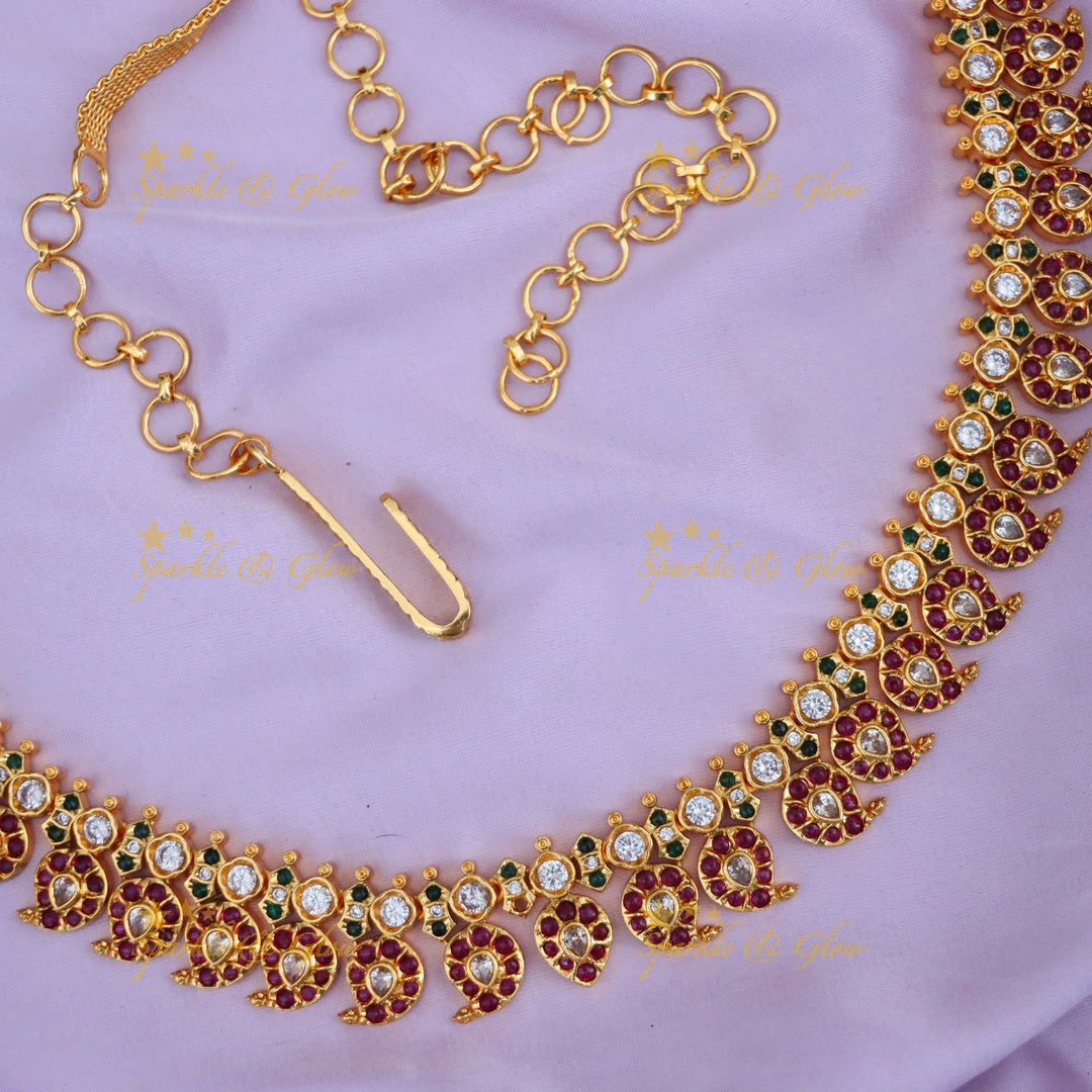 Exquisite Gold Plated Hip Chain for Weddings & Festive