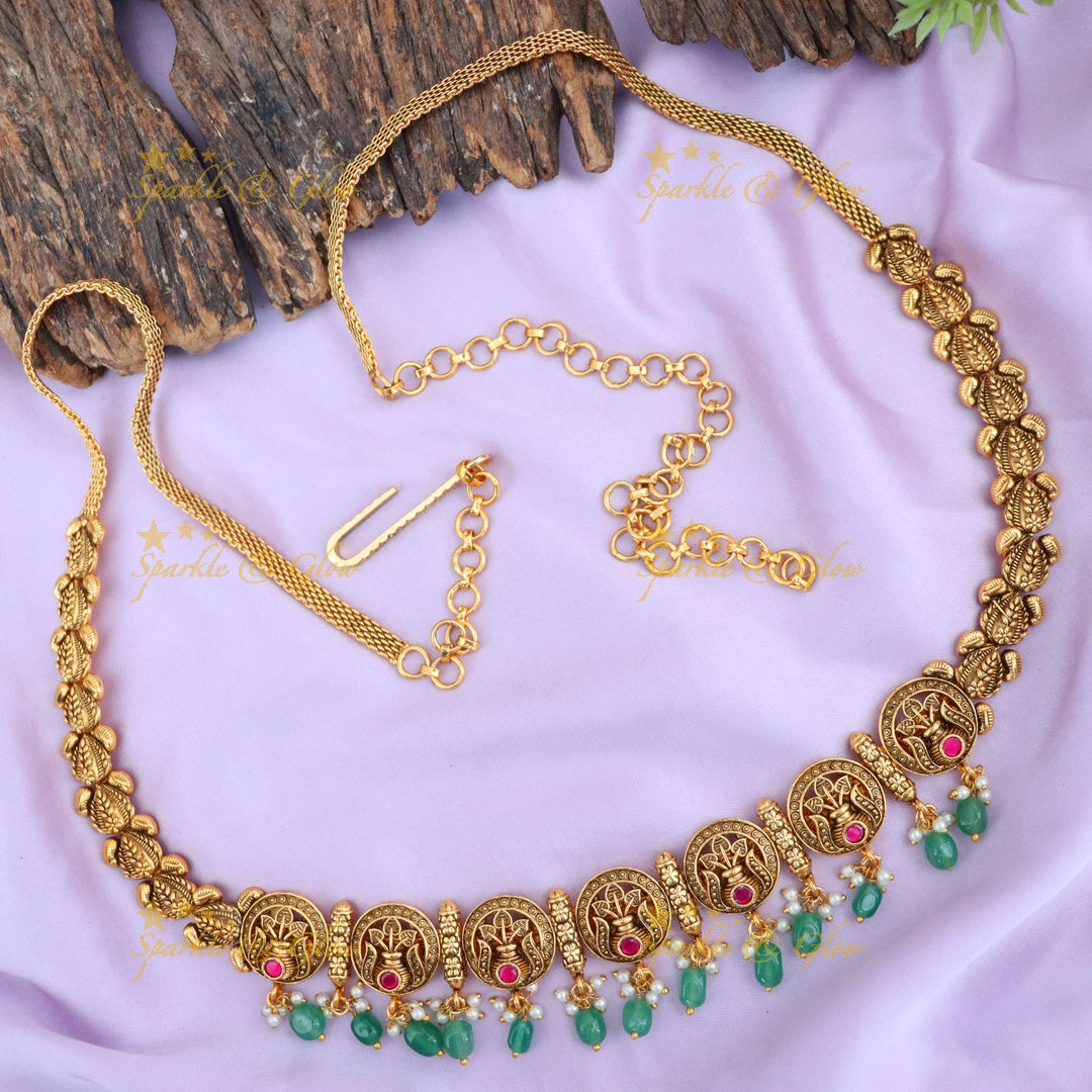 Premium Gold-Plated Hip Chain for Indian Weddings