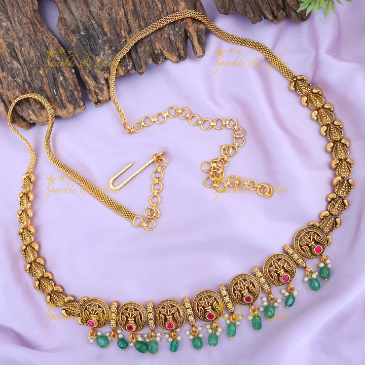 Premium Gold-Plated Hip Chain for Indian Weddings