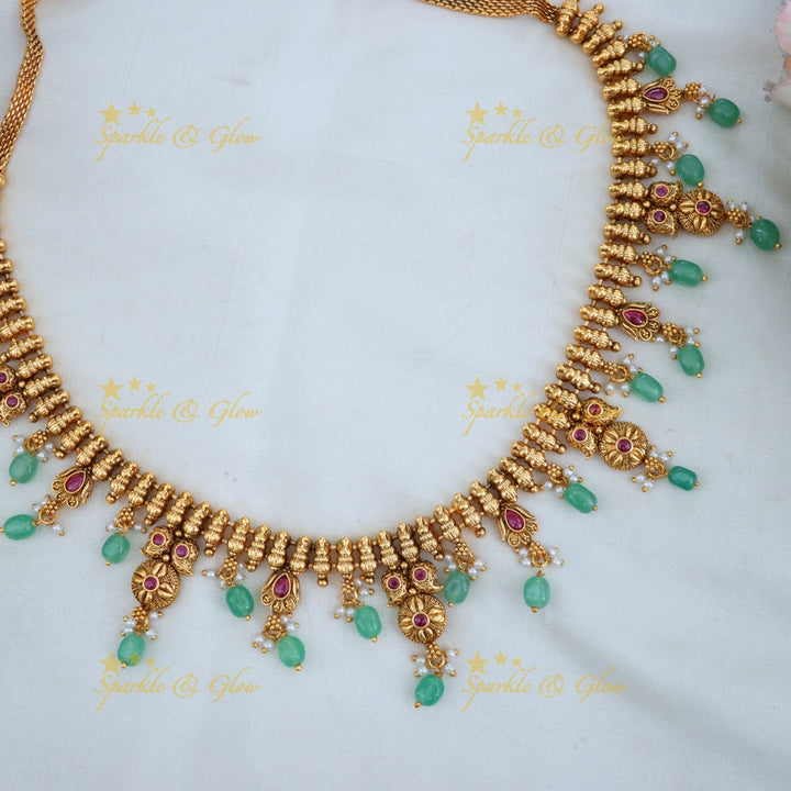 Exquisite Gold-Toned Imitation Hip Chain for Weddings