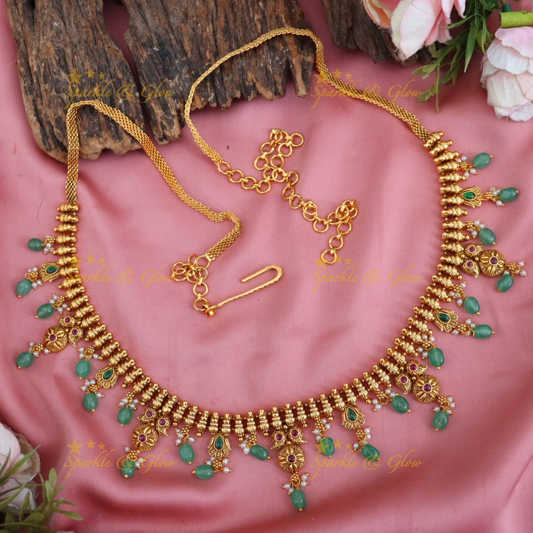 Exquisite Gold-Toned Imitation Hip Chain for Weddings