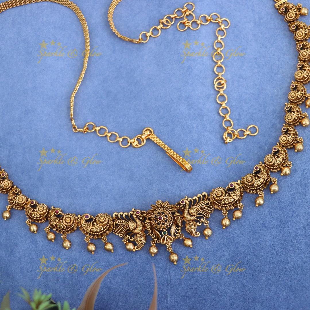 Exquisite Gold-Toned Hip Chain for Festive & Bridal Elegance