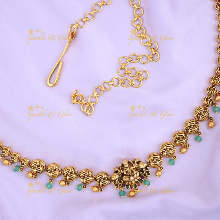 Elegant Gold Temple Hip Chain for Weddings & Festivals