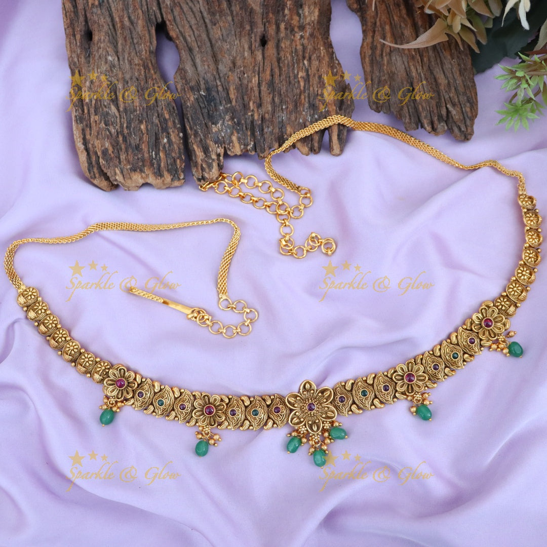 Gold-Tone Wedding Hip Chain | Elegant Festive Jewelry