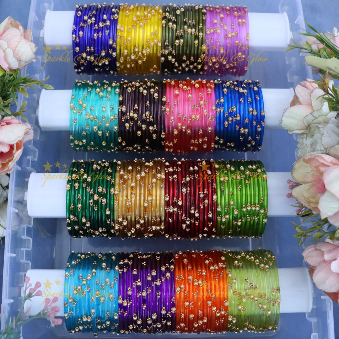 Stunning Indian Imitation Bangle Set for Festive Occasions