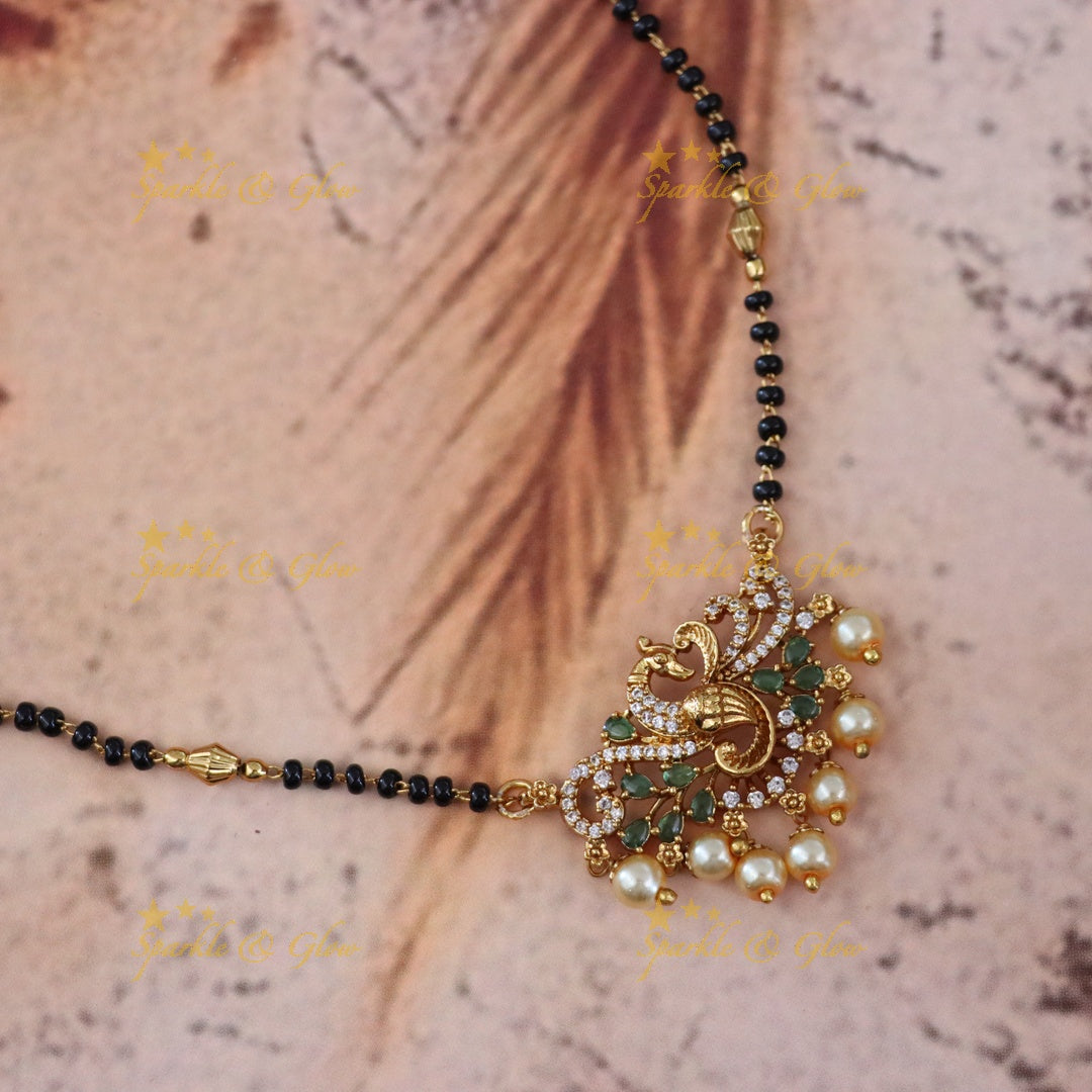 Exquisite Temple Bridal Mangalsutra Necklace