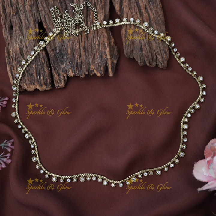 Elegant Silver Hip Belt for Weddings & Festive Wear