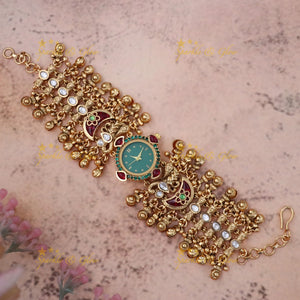 Heritage Gold Watch Bracelet for Celebrations