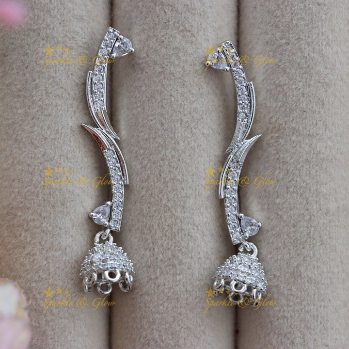 Exquisite Gold-Plated Ear Cuffs for Festive Elegance