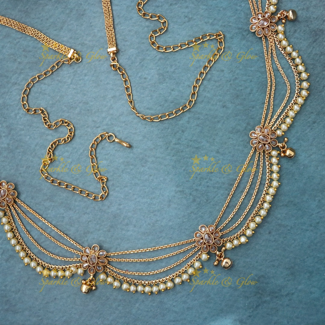 Gold-Plated Wedding Hip Chain: Elegance for Brides