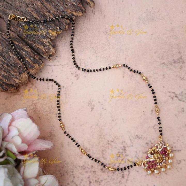 Exquisite Temple Bridal Mangalsutra Necklace