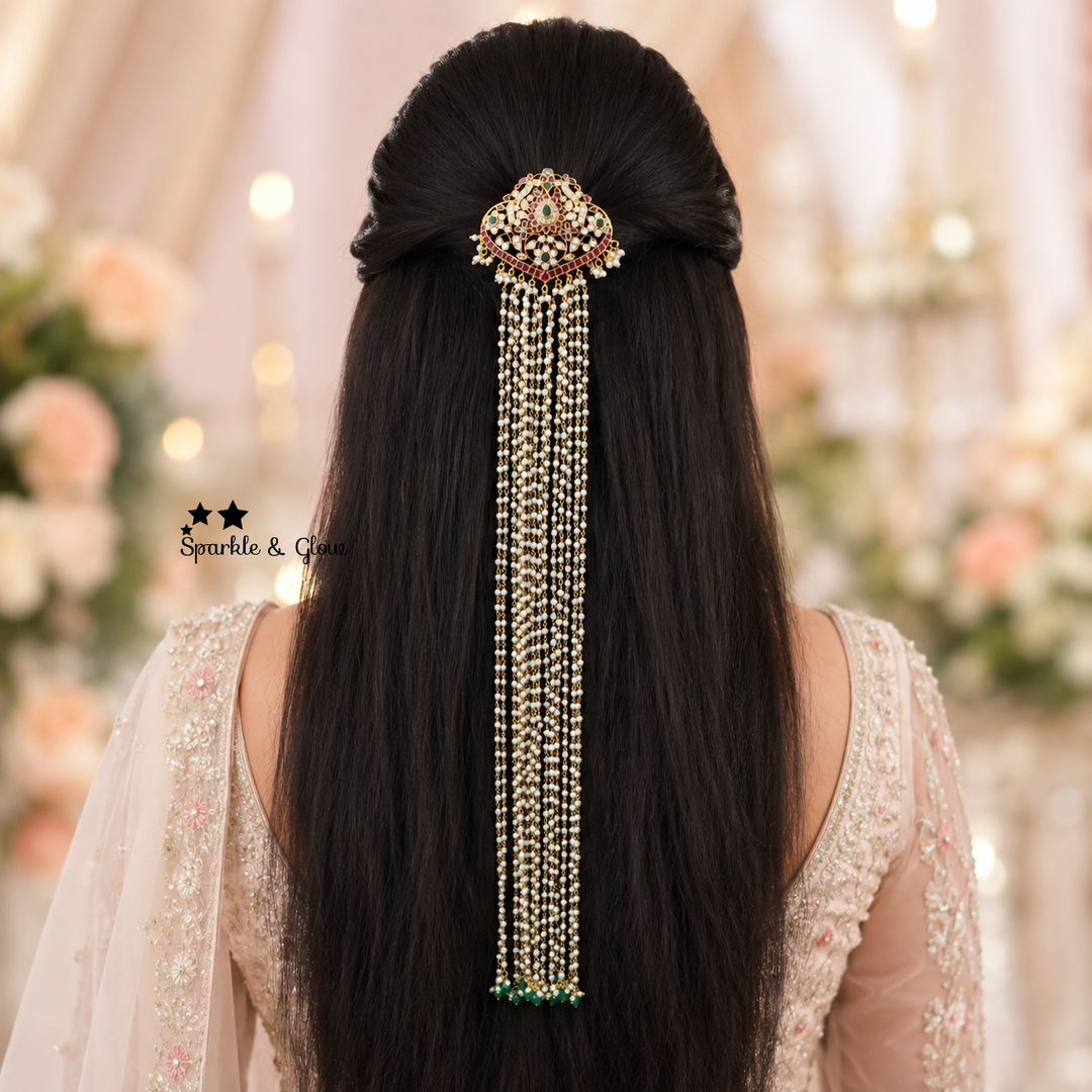 Exquisite Gold Jada Billa for Bridal Elegance