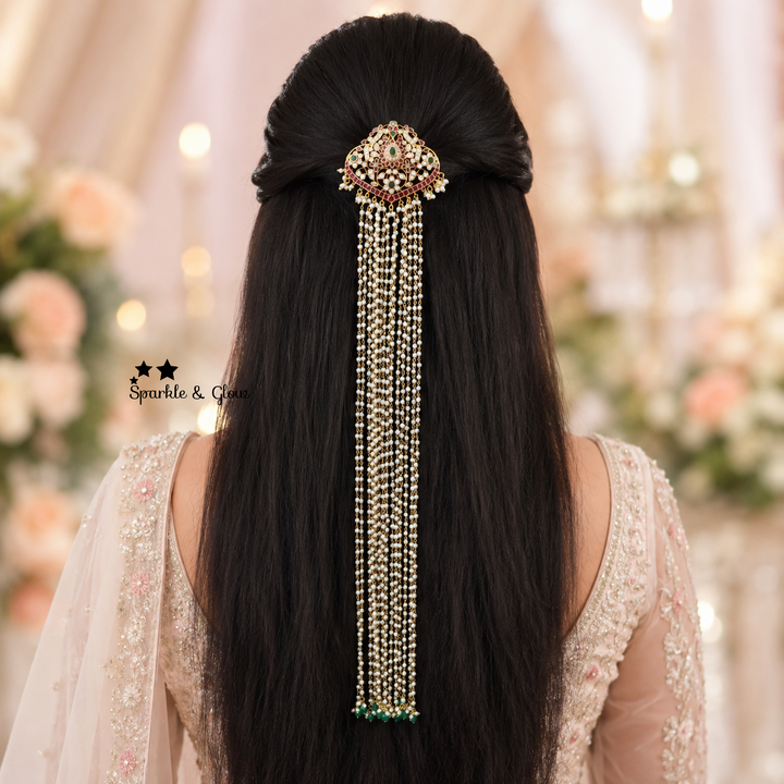 Exquisite Gold Jada Billa for Bridal Elegance