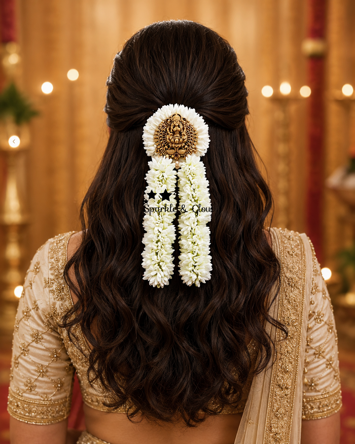 Exquisite Floral Jadabilla Hair Accessory for Weddings