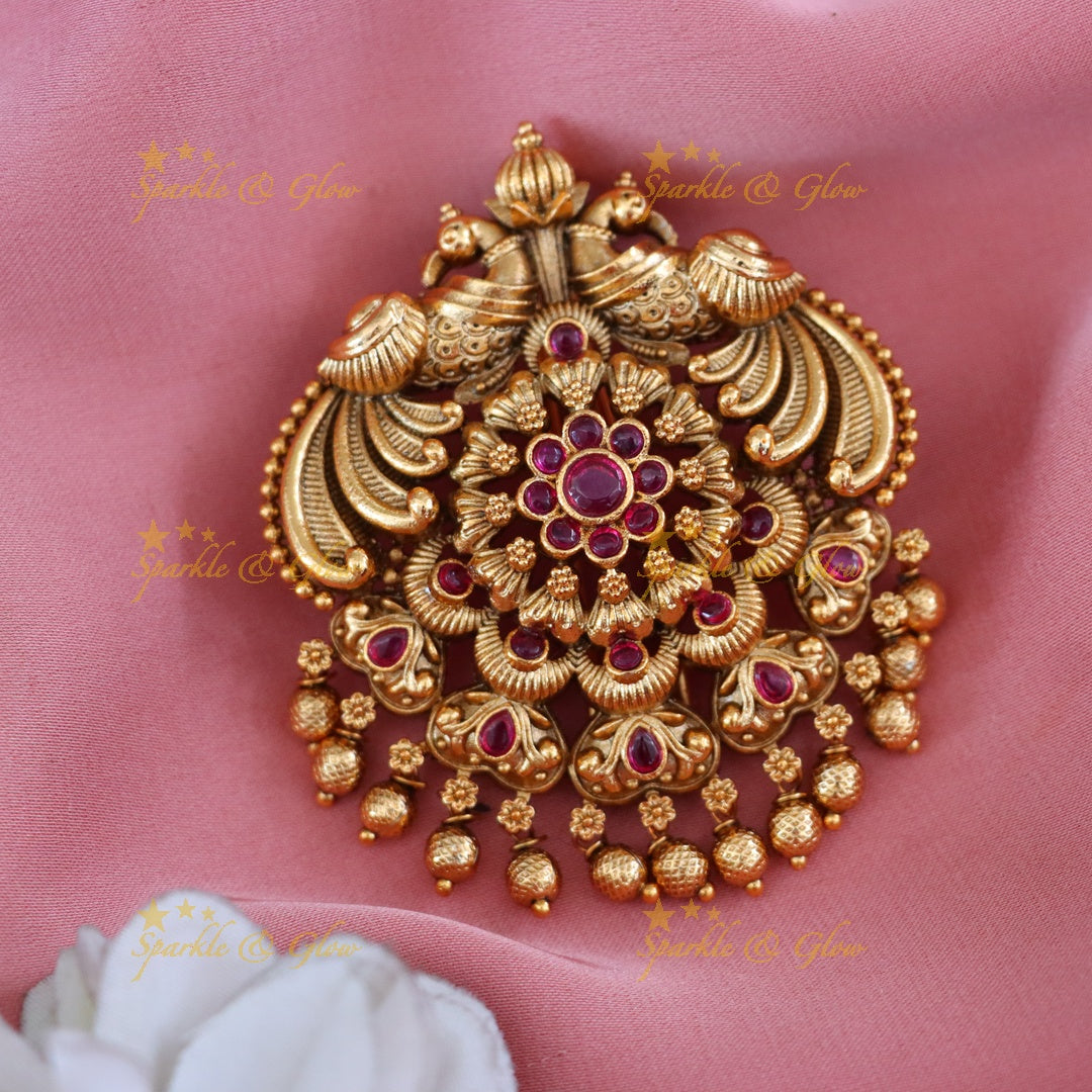 Exquisite Gold Jadabilla Hair Accessory for Weddings