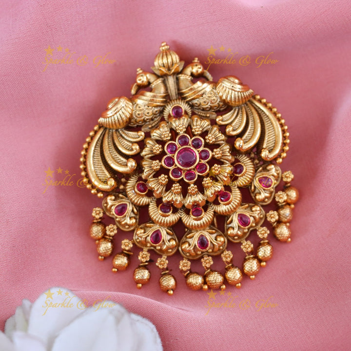 Exquisite Gold Jadabilla Hair Accessory for Weddings