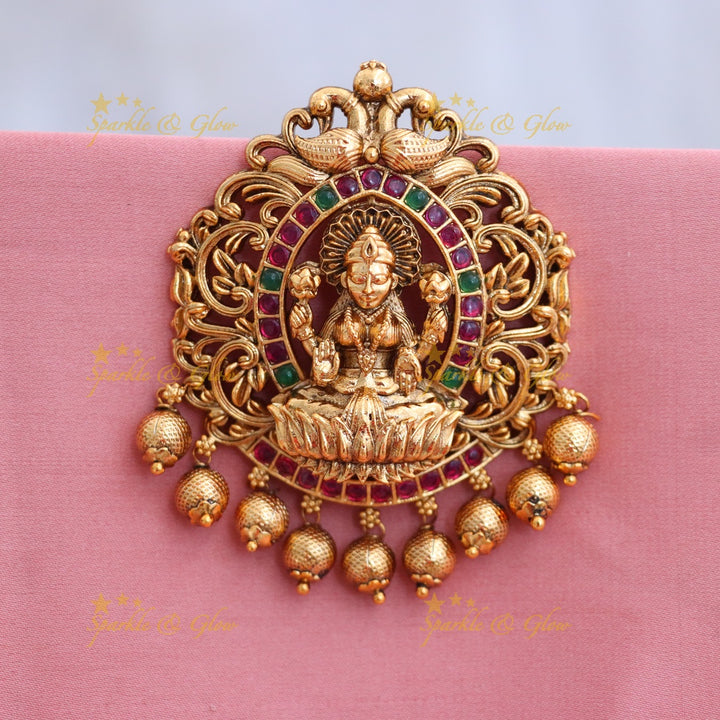 Elegant Gold Temple Jadabilla Hair Accessory for Weddings