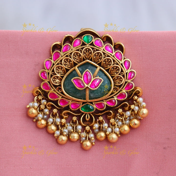 Exquisite Jadabilla Gold Hairpiece for Wedding Elegance