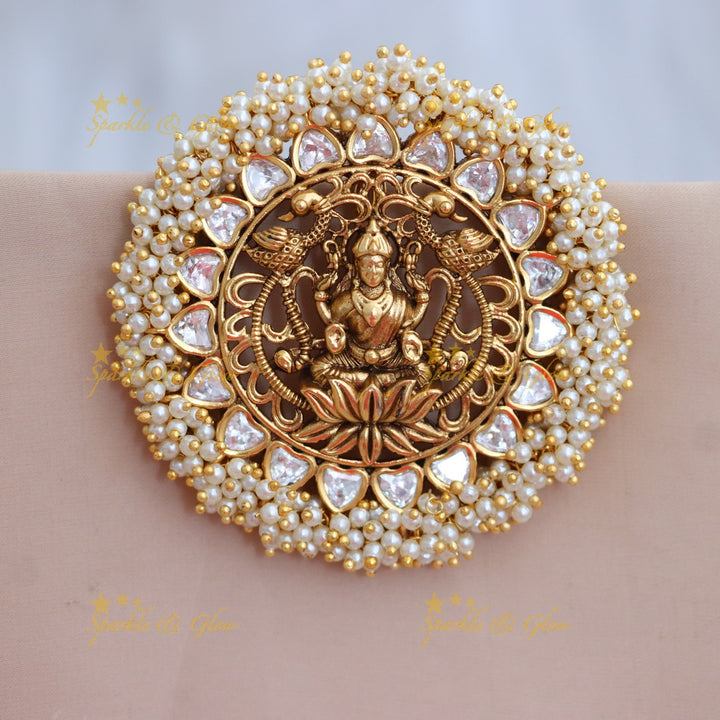 Exquisite Jadabilla Temple Hair Accessory for Weddings